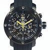 TW Steel Uhr TW 609 Edelstahl Chronograph schwarz gelb