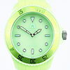 Kraftworxs Leucht-Uhr neon grün