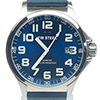 TW Steel Uhr TW400 blau Edelstahl Lederarmband