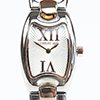 Cerruti Damen-Uhr, silber, weißes Leder-Armband, weißes Ziffernblatt CRR0021216A