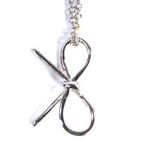 Caster Jewelry - Edle Kette mit Schleifenanhänger